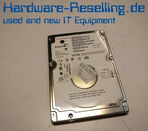 Seagate 40gb 2k ide hdd - seagate,