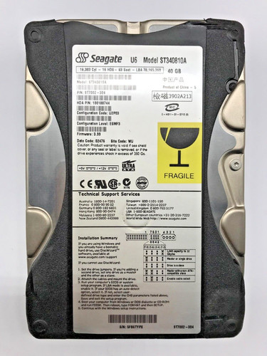 Ide festplatte seagate - 40,