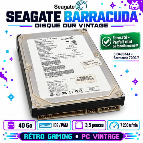 Vintage festplatte seagate - vintage,
