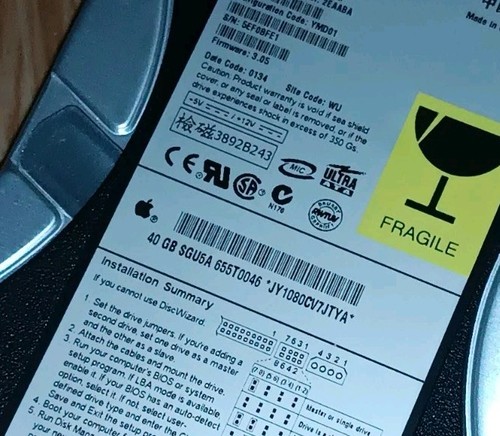 Apple branded seagate - seagate, ide