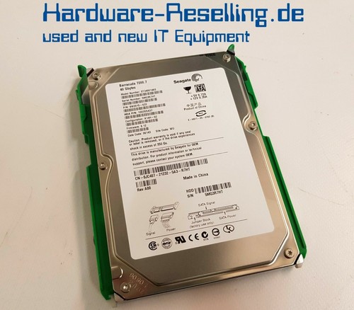 Dell seagate 40gb 7200 - dell, rpm