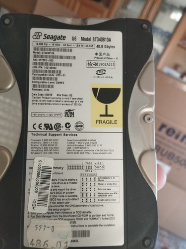 40gb hdd festplatte seagate - 40gb,