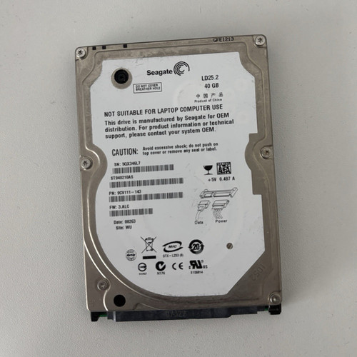 Seagate momentus ld25 - seagate, 40gb
