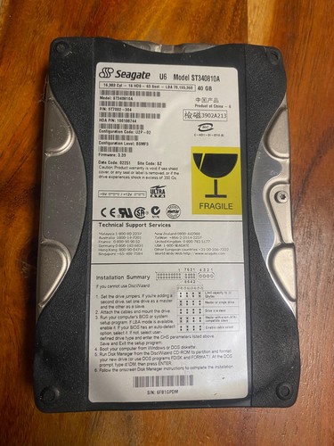40gb hdd festplatte - hdd, seagate