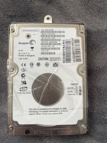 Seagate 40gb st94019a - st94019a, 2mb